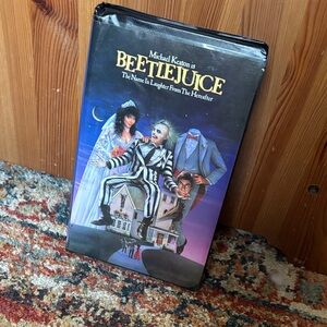 Beetlejuice VHS Tape (Clam Shell)